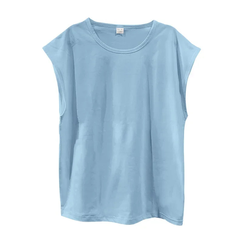 Amazon cross-border men's clothing summer new sleeveless t-shirt youth casual loose thin vest men