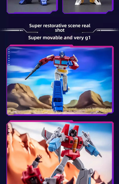 Blind Box Transformers Articulated Figure - AULDEY AAE Optimus Prime Soundwave Multi-Pose Action Model Display Gift for Kids