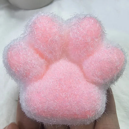 Squeeze Cat Paw Toys Cute Soft Abreact Relief Relax Toys Sticky Decompressing Pinching Cat Paw Stress Relief Squishy Toy Gift