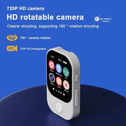 MP3 Player HiFi 2026 New Bluetooth 5.3 Sports Sound Music Walkman with Camera for Photos Built-in FM Radio Voice Recorder
