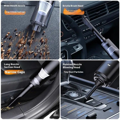 Cordless Vacuum Cleaner High-power Dual-purpose For Suction And Blowing Suitable For Car And Household Dust Removal