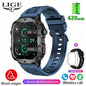 LIGE 2025 dla Xiaomi Wojskowy Smartwatch Męski IP68 5ATM Zewnętrzny Sportowy Monitor Fitness i Zdrowia 1.81 Cala Rozmowy BT Smartwatch