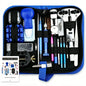Watch Repair Tool Kit 212-Piece Metal Case Disassembly Battery Replacement Combination Watchmaker's Tool Set Band Adjuster Tools