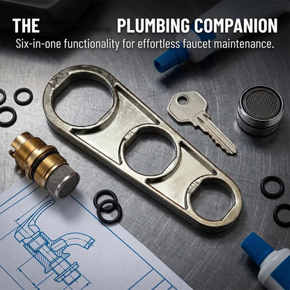 2 In 1 Faucet Aerator Wrench Water Flows Adjusting Faucet Bubbler Wrench Plumber Home Bathrooms Faucets Maintaining Tools