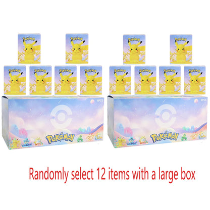 12 Pokémon Action Dolls Pikachu Blind Box Anime Models Desktop Decorations Pokémon Toys Children's Birthday Gifts