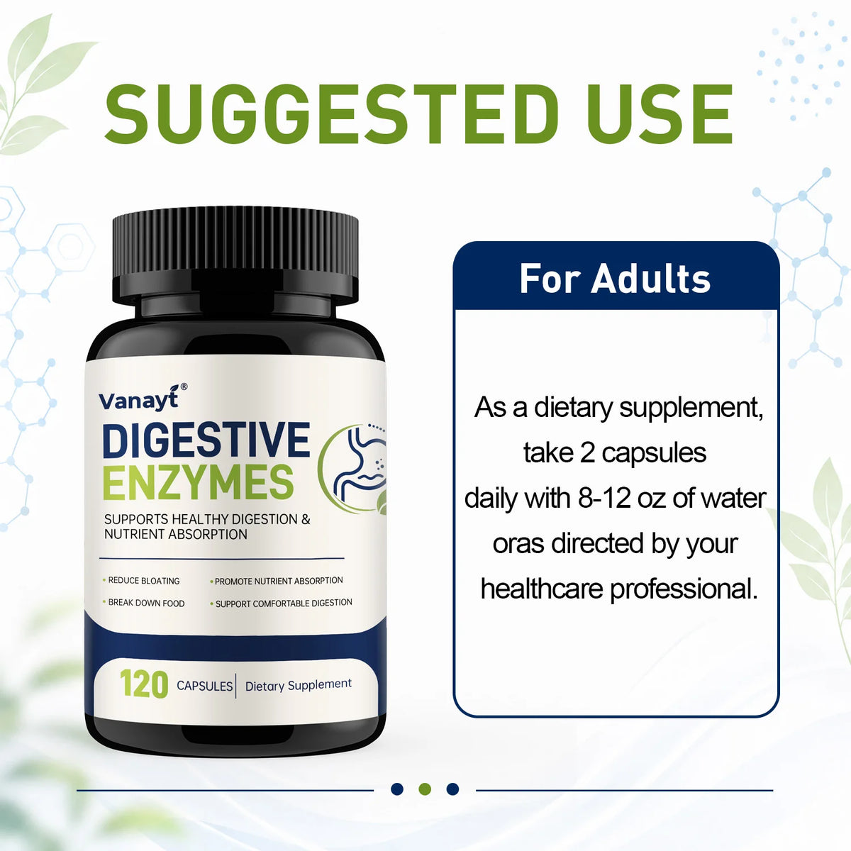 Digestive Enzymes for Bloating & Digestion - Fast-Acting 16 Enzyme Ingredients with Organic Prebiotics & Probiotics for Gut & Digestive Health