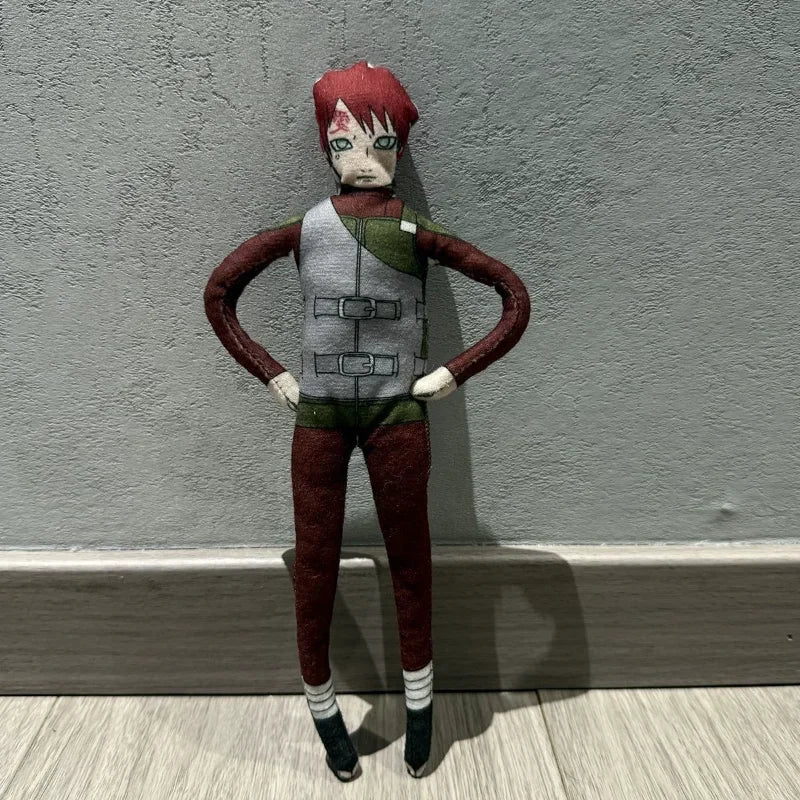 28cm NARUTO Plush Toy Kakashi Anime Cosplay Keychain Cotton Doll Slender Twistable Shape Room Abstract Model Decoration Gift Toy