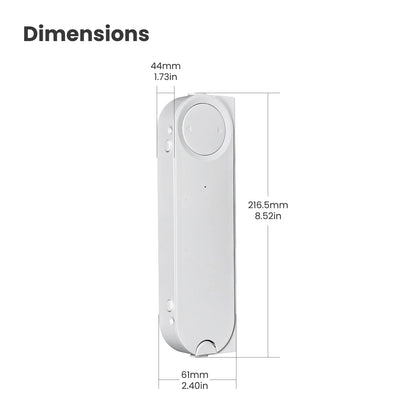MOES Tuya ZigBee Smart Sliding Window Pusher Automatic Opener Closer Solar Charging App Remote Control Support Alexa Google Home