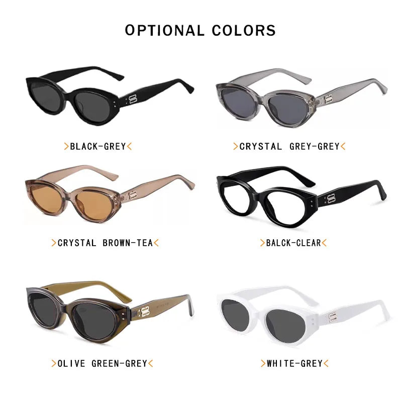 TANGOWO Prescription Women`s Sunglasses-5 Woman Resting Lenses Men Sunglasses Cat Eye Reading Glasses-2 Magnifier Lunette Myopia