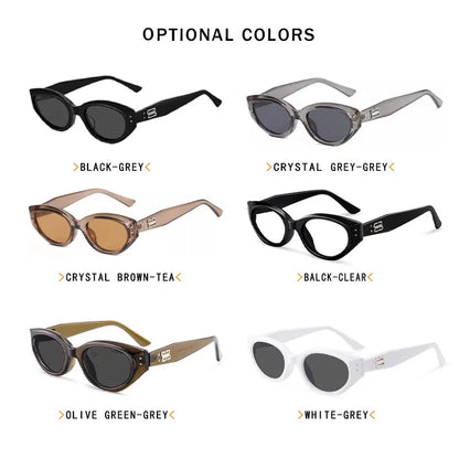TANGOWO Prescription Women`s Sunglasses-5 Woman Resting Lenses Men Sunglasses Cat Eye Reading Glasses-2 Magnifier Lunette Myopia