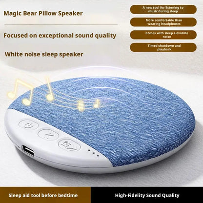 Bedroom Pillow Speaker For Sleeping Multi-functional Bluetooth Music Audio With White Noise Immersive Sleep Sleeping Gifts