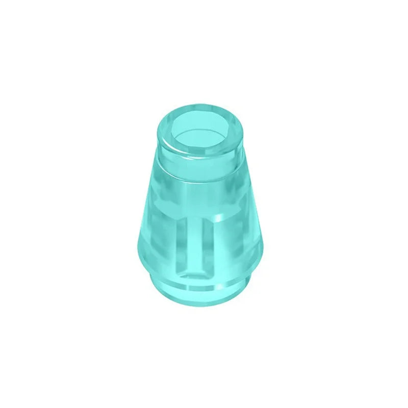 10PCS 59900 4589 1x1 Cone Block Moc Building Loose Parts Compatible with Brick DIY Children's Toy Assembly Gift