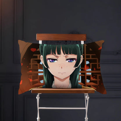 anime cushion cover Rectangle Pillow Cover The Apothecary Diaries Maomao Home Sofa living Room Office Coffee Shop Pillowcase