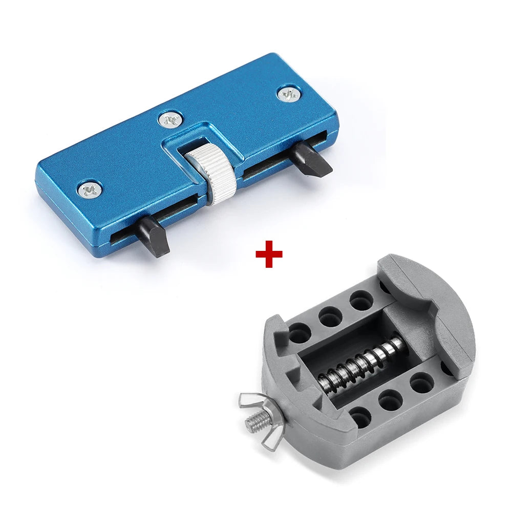 Watch Adjustable Opener Back Case Cover Press Closer Remover Fixing Holder Case Repair Watchmaker Tools movement Dial Fixer