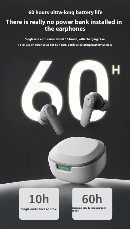 Wireless Earphones Bluetooth HD Call Headphones for Xiaomi True Stereo Sound Headset Sport Game Music In Ear Earbuds With Mic
