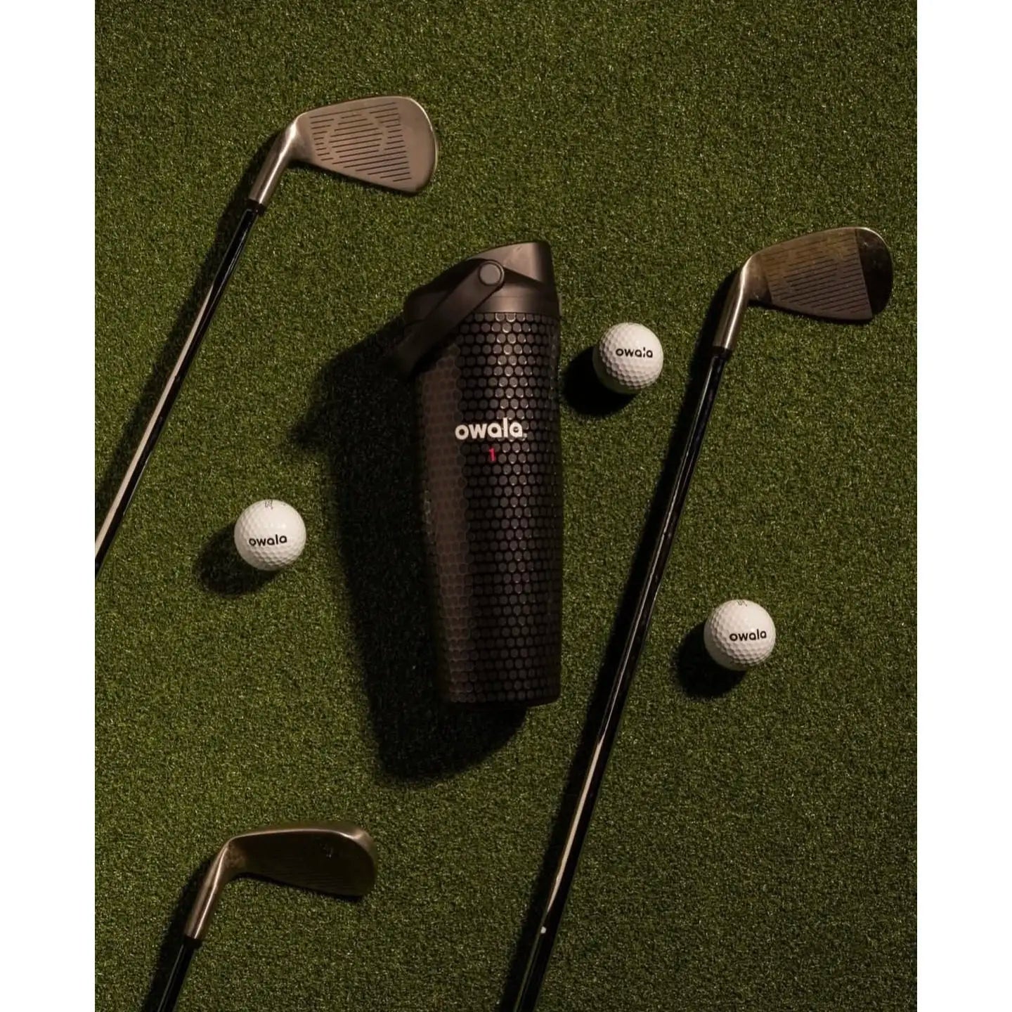 Sway 30oz Insulated Cup Golf Edition Handle Cup Insulated Water Bottle Sports Large Capacity Straw Water Cup