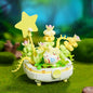 Pokemon Cartoon Pikachu Building Blocks Bulbasaur Toy Children's Assembled Model Pet Elf Kid Children Gift Compatible With Lego