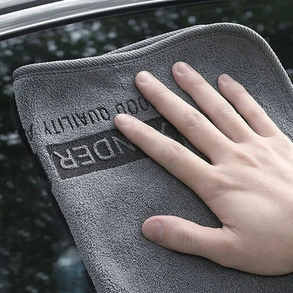 5/1PC High-end Microfiber Car Washing Towel Auto Cleaning Drying Cloth Hemming Car Care Detailing Cloth Water Absorption Car Rag