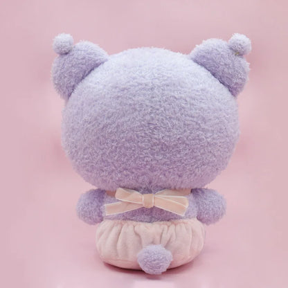 New Style Sanrio Latte Pacifier Cartoon Kulomi Cinnamoroll Melody Hello Kitty Cat Plush Toy Keychain Ornament Pendant Gifts