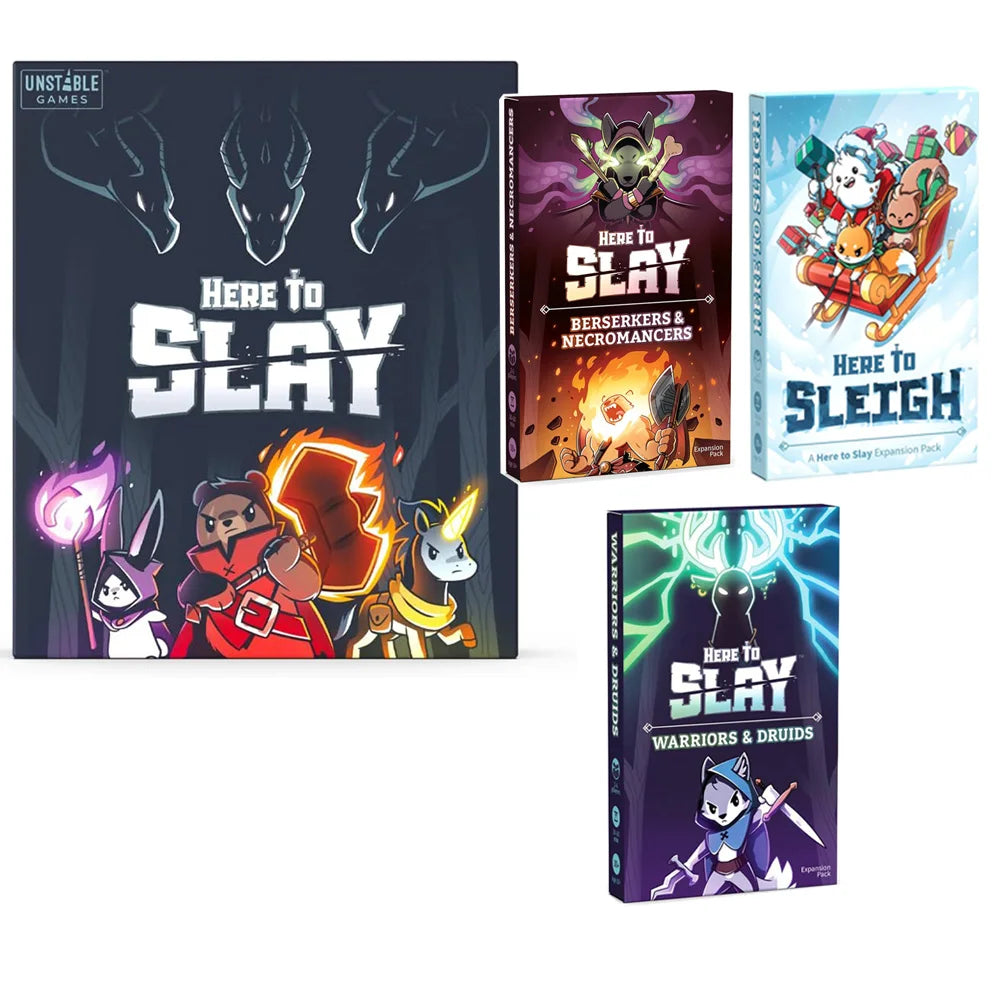 Board Games Unstables Nightmares Expansion Unicorns Here to Slay Expode card game