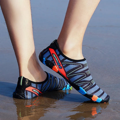 Men Water Swimming Shoes Women Sneakers Barefoot Beach Sandals Upstream Aqua Shoes Quick-Dry River Sea Diving Surfing Seaside