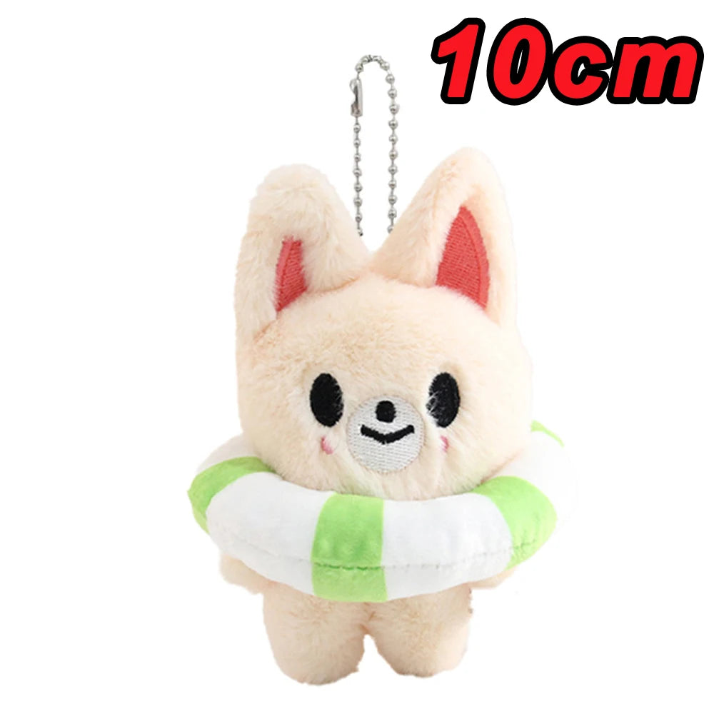 Staykids Plush Mini Keychain Pendant New SKzoo Plush FM Field Week 5cm Plush Cartoon Cute Pendant Birthday Toys