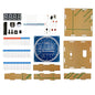 DIY Rotating Digital LED Display Module Alarm Electronic Digital Clock Kit 51 SCM Learning Board 5V DS1302