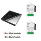 Diese 86 Wireless Touch Light Switch 433MHz Remote Transmitter, AC 110V~250V 10A Relay Receiver Interruptor for home improvement