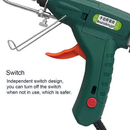Electric Soldering Iron Gun Hand-held Internal Heating Soldering Iron Automatically Send Tin Gun Soldering Welding Repair Tool