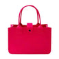 Portable Large Capacity Mummy Bag  Women Felt Shoulder Bag Simple Solid Color Messenger Bag Handbag Travel Casual Crossbody Bags