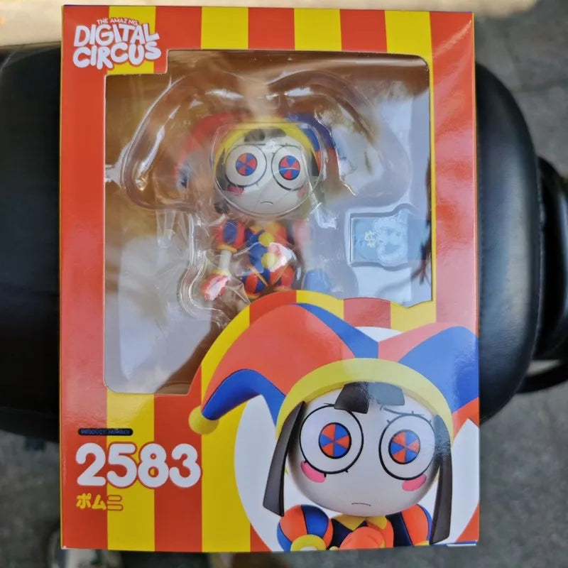 Amazing Digital Circus 2583 Pomni 2771 Jax Anime Action Figure Interchangeable Faces Hands Articulated Collectible Toy Gift