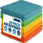 20/10/5pcs Microfiber Cleaning Cloth, Dishwashing Cloth Household Rag Kitchen Bathroom Cleaning Towel Durable Absorbent Towel