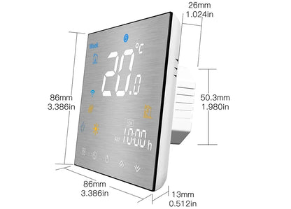 Water Electric floor Heating Water/Gas Boiler Smart WiFi ZigBee Thermostat Temperature Controller Works Tuya Alexa Google Home