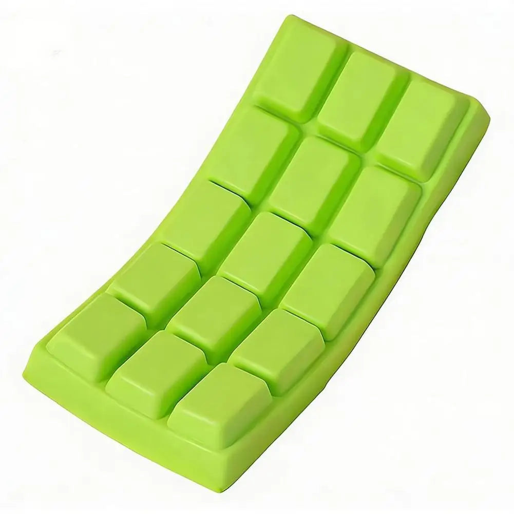 Chocolate Block Stress Relief Toy PU Soft and Slow Rebound Office Stress Relief Toy Hand Relaxation Gift Desktop Ornament