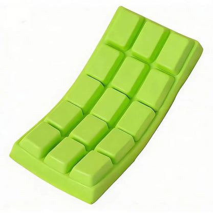 Chocolate Block Stress Relief Toy PU Soft and Slow Rebound Office Stress Relief Toy Hand Relaxation Gift Desktop Ornament