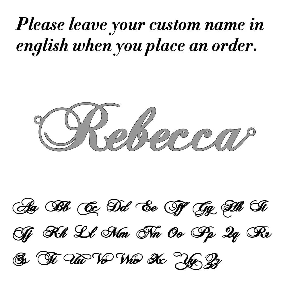 Trendy Customized Name Logo Cufflinks for Men Shirt Cuff Buttons Wedding Jewelry Personalized Gift