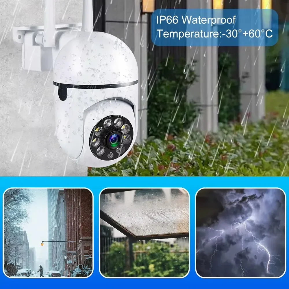v360 pro WiFI IP Smart Camera 8MP HD Color Night Vision Wireless Home Security Camera 2-Way Sound And Motion Push Notification