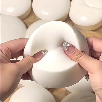 Squishy Simulated Yogurt Cake Bread Squeeze Toy Soft Stress Relief Slow Rebound Sensory Fidget Toys for Adults Relaxing Gifts