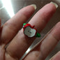 Korean Fashion Cute Heart apple Star Geometric Open Metal Ring For Women Y2K Gothic Creative Charm Grunge Jewelry Accessories