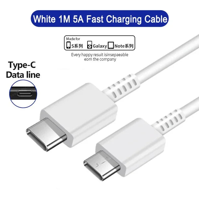 PD 45W Super Fast Charger For SAMSUNG Galaxy S21 S22 S23 S24 Ultra Fast Charging Phone USB C Charge Type C Cable 2M Wall Adapter