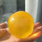 1/3pcs Cute Translucent Coconut Oil Squeeze Ball Appearance Plasticity Slow Rebound Stress Relief Fidget For Kids & Adult 6*6CM