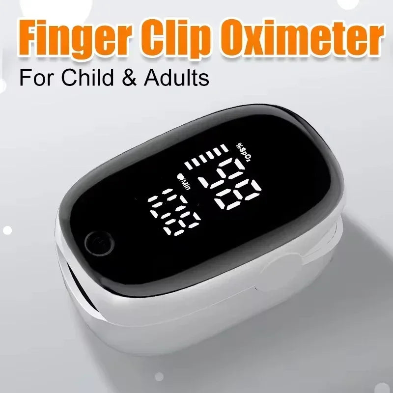 Finger Pulse Oximeter Medical Portable blood oxygen oxymetre Heart Rate Saturation Meter OLED Oximetro de dedo LED Display
