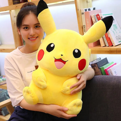 Pokemon Pikachu Plush Toy Cartoon & Cute Anime Children's Toy Stuffed Doll Valentine's Day Gift Home Decoration