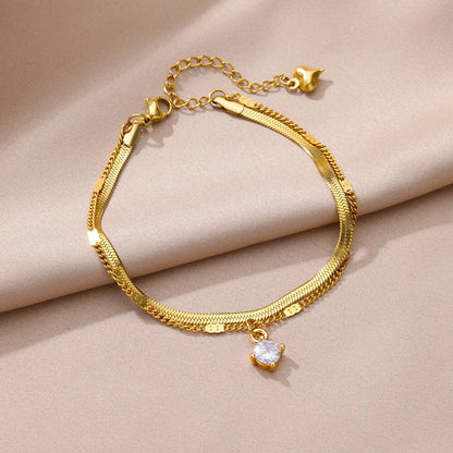 Stainless Steel Imitation Pearl Anklets for Women Gold Color Chain Ankle Bracelet Anklet Summer Beach Jewelry Accessories Gift