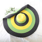 70cm Oversized  Wide Brim Sun Hat Travel  Large UV Protection Beach Straw Hats Women's Summer Floppy Foldable Chapeaux Wholesale