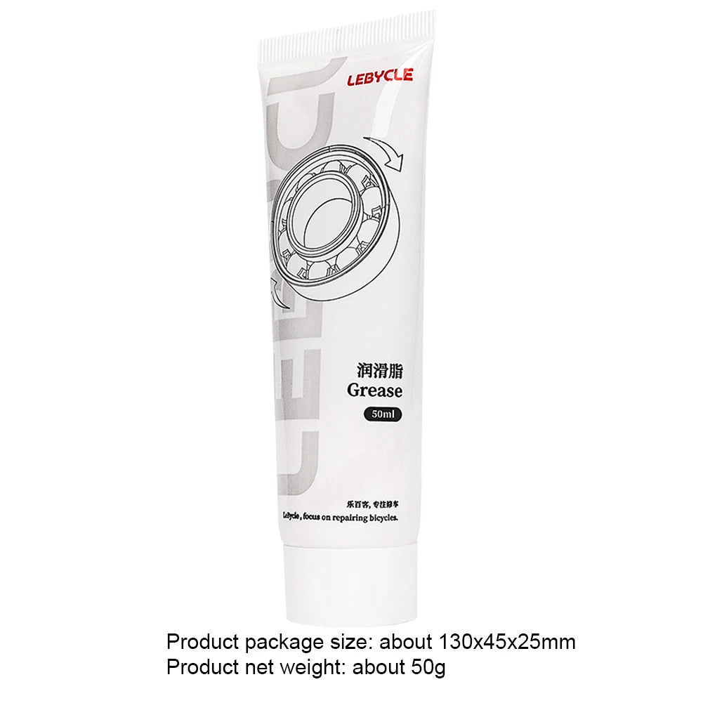 1-10 sztuk smaru rowerowego do łożysk 50ml Olej do łańcucha z narzędziem do smarowania Szybki smar do łańcucha rowerowego Mokry smar do łańcucha w celu zmniejszenia tarcia