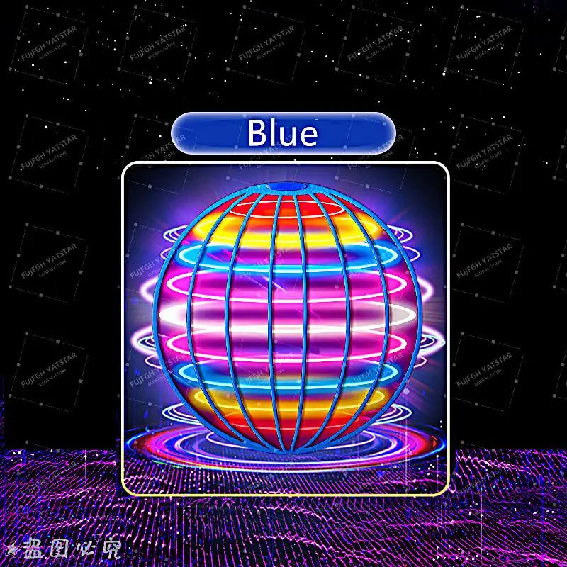 2026 Hand Controlled Flying Ball Boomerang Hover Ball Flying Spinner Toy with Magic LED Lights Fidget Toys