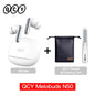 QCY Melobuds N50 ANC Bluetooth 5.4 Słuchawki Bezprzewodowe z Aktywną Redukcją Szumów 6 Mikrofonów Czyste Połączenia Wielopunktowe