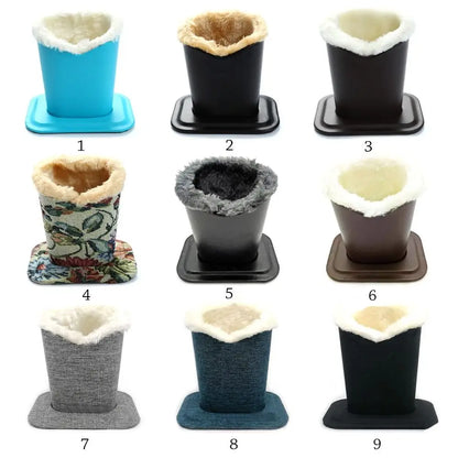 Fashion Portable  Glasses Box Eyeglass Holders Glasses Case Sunglass Stands Brush Pot
