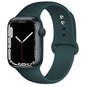 Silicone Band For Apple Watch straps 49mm 40mm 44 mm 45mm 46mm 42mm 41mm 38mm sports bracelet iWatch series 10 9 8 3 SE ultra 2